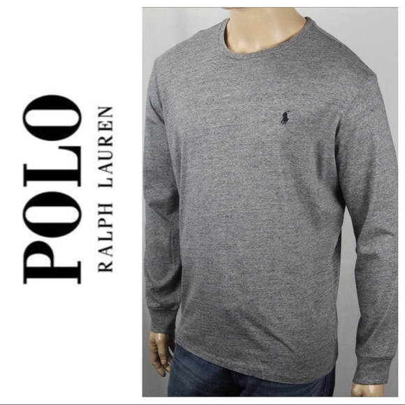 Polo Ralph Lauren Other - Polo Ralph Lauren -Grey Long Sleeve Crew Neck